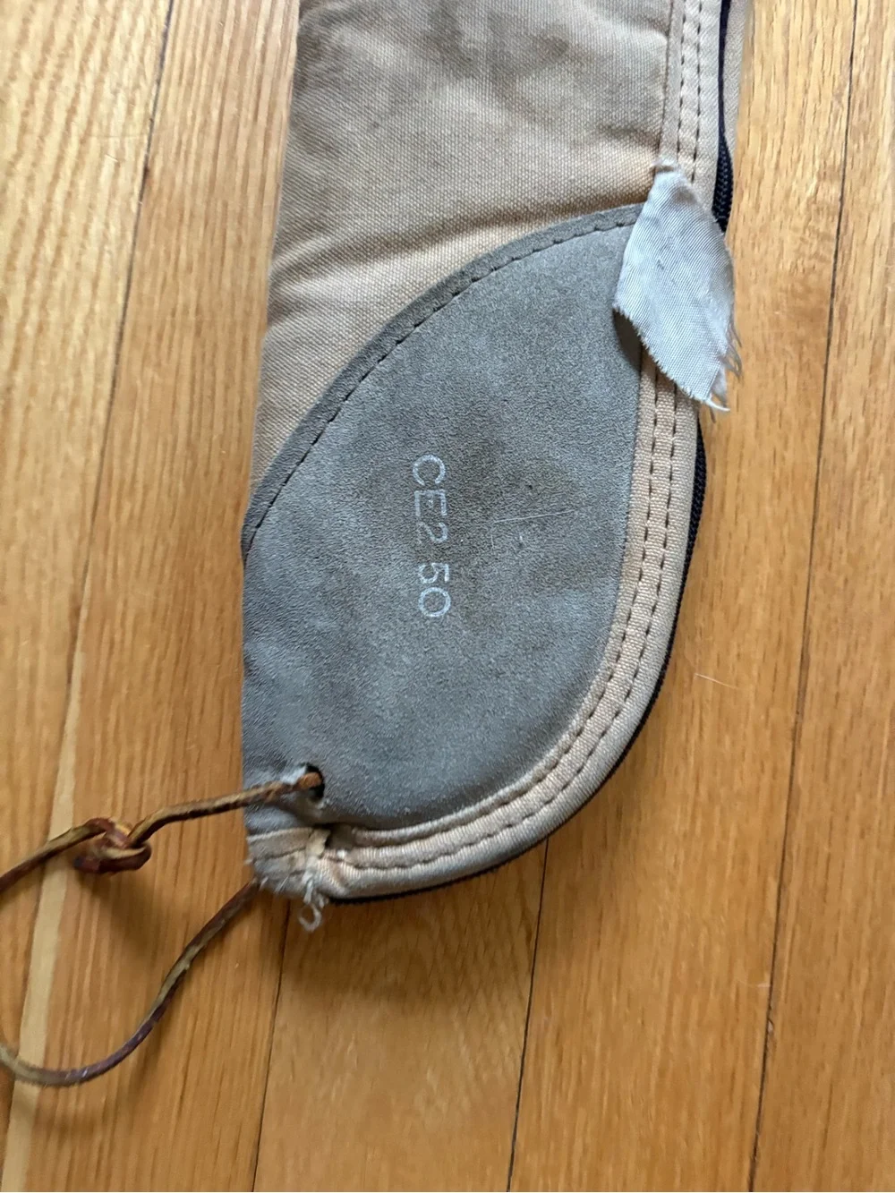 Vintage J.M. Bucheimer Canvas Gun Rifle Shotgun Case Bag Tan 45
